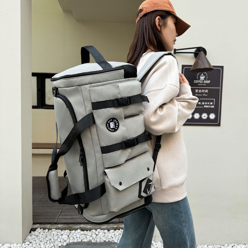 Portable Large Capacity Waterproof Travel Bag Shoulder Crossbody Fitness Bag