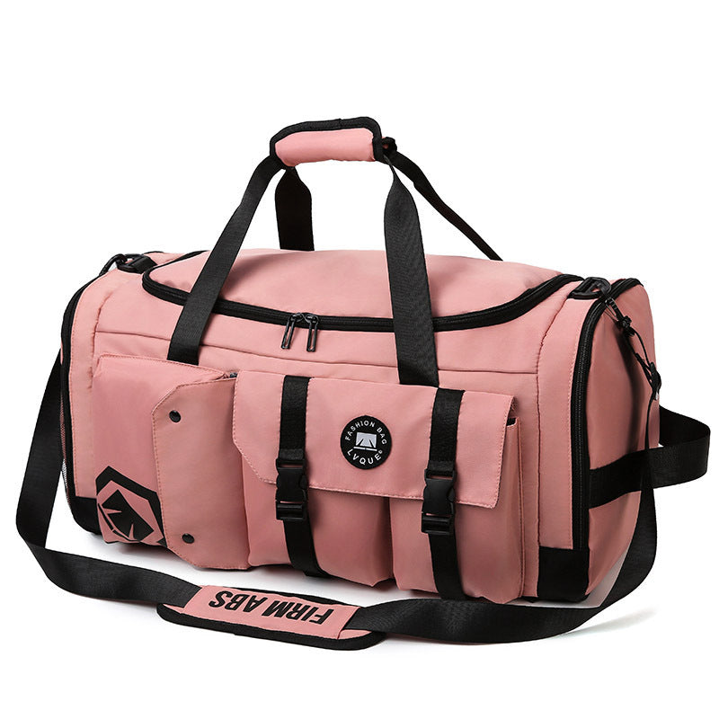 Portable Large Capacity Waterproof Travel Bag Shoulder Crossbody Fitness Bag
