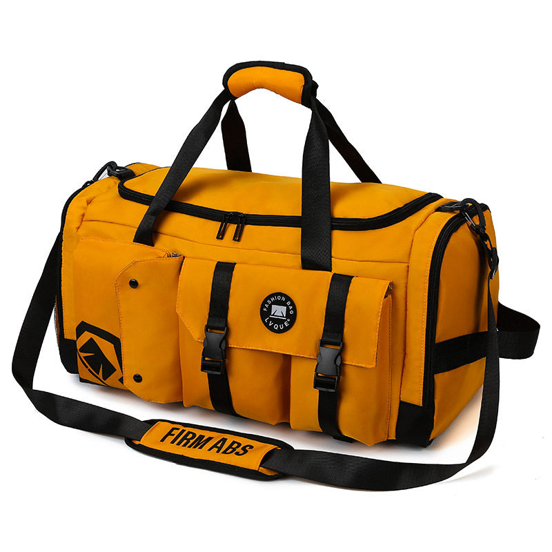 Portable Large Capacity Waterproof Travel Bag Shoulder Crossbody Fitness Bag
