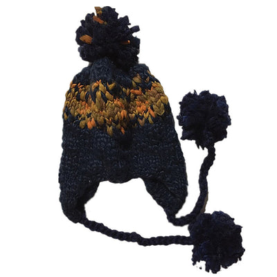 Winter Thick Warm Knitted Wool Hat
