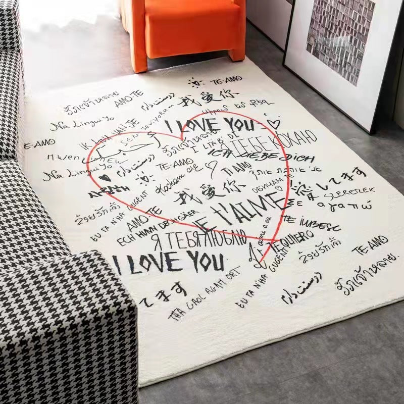 Light Luxury Carpet Thickened Cashmere-like Carpet